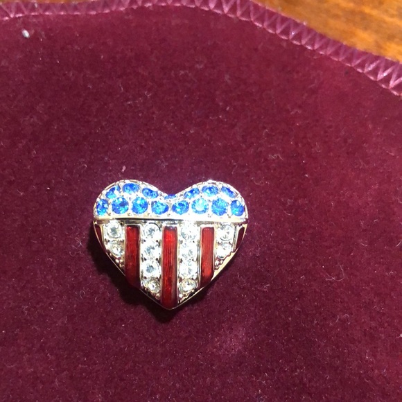 Swarovski Brave heart pin - Picture 5 of 7